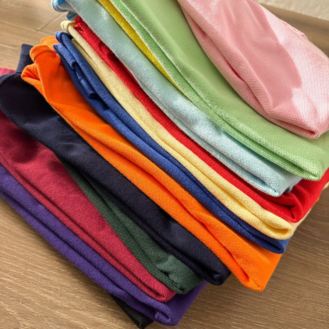 【18 ， 】 POLO Ralph Lauren/ Classic LOGO Polo 💙 100% POLO 💙 ， ， 💙Classic LOGO 💙 、 、 、 。 ：Black 、Black 、Navy Blue 、Navy Blue 、White、Gray、Dark Green、 、Purple、Pink、 、Light Blue、 、 、 、 、 Red、Bright Red 【 】 Size：S-XXL Size ： S 104 68 70 44 22 M 108 70 72 46 23 L 112 72 74 48 24 XL 116 74 76 50 25 XXL 120 76 78 52 26